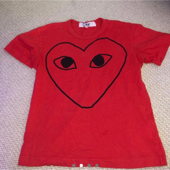 Red comme des garçons tshirt - Picture 2 of 4